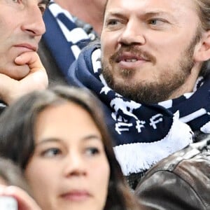 Nicolas Canteloup au match de qualification pour la Coupe du Monde 2018, "France-Bulgarie" au Stade de France de Saint-Denis, le 7 octobre 2016