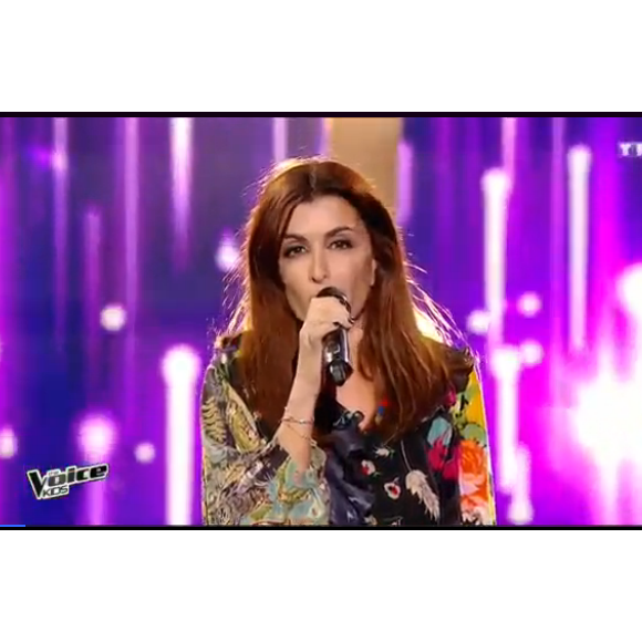 Jenifer lors de la finale de The Voice Kids 3