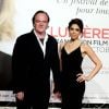 Quentin Tarantino et Daniella Pick au photocall de la cérémonie d'ouverture du 8ème festival Lumière de Lyon, le 8 octobre 2016. © Dominique Jacovides/Bestimage