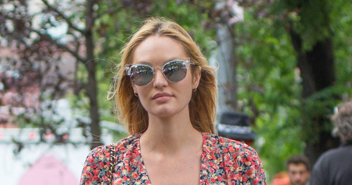 Exclusif - Candice Swanepoel enceinte est allée déjeuner avec Doutzen