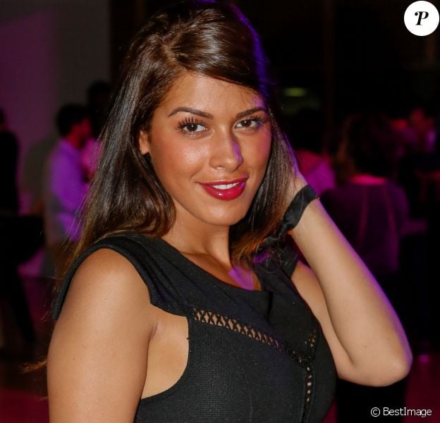 Ayem Nour - Soirée du concours "Orange Jeunes Designers" au Carreau du Temple à Paris, le 4 juin 2015.