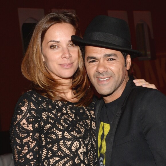 Jamel Debbouze et sa femme Melissa Theuriau au cocktail "Aftershow" dans le cadre du festival Marrakech du Rire 2016. Marrakech, le 4 juin 2016.