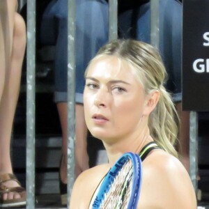 Maria Sharapova lors de la journée caritative pour la lutte contre le Sida 'Elton John Aids Foundation' organisée à Las Vegas, le 10 octobre 2016.