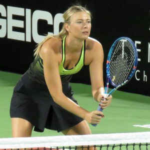 Maria Sharapova lors de la journée caritative pour la lutte contre le Sida 'Elton John Aids Foundation' organisée à Las Vegas, le 10 octobre 2016.
