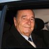 Jacques Chirac, qui fete son 80eme anniversaire aujourd'hui, a quitte son domicile en voiture. Le 29 novembre 2012