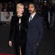 Nicole Kidman et Dev Patel arrivant à la projection du film "Lion" pendant le Gala American Express lors du 60ème BFI, le Festival du Film de Londres, au Odeon Leicester Square à Londres, le 12 octobre 2016.
