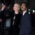 Nicole Kidman et Dev Patel arrivant à la projection du film "Lion" pendant le Gala American Express lors du 60ème BFI, le Festival du Film de Londres, au Odeon Leicester Square à Londres, le 12 octobre 2016.