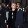 Nicole Kidman et Dev Patel arrivant à la projection du film "Lion" pendant le Gala American Express lors du 60ème BFI, le Festival du Film de Londres, au Odeon Leicester Square à Londres, le 12 octobre 2016.