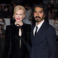 Nicole Kidman et Dev Patel arrivant à la projection du film "Lion" pendant le Gala American Express lors du 60ème BFI, le Festival du Film de Londres, au Odeon Leicester Square à Londres, le 12 octobre 2016.