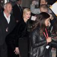 Nicole Kidman, dans une robe Armani, arrivant à la projection du film "Lion" pendant le Gala American Express lors du 60ème BFI, le Festival du Film de Londres, au Odeon Leicester Square à Londres, le 12 octobre 2016.