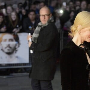 Nicole Kidman, dans une robe Armani, arrivant à la projection du film "Lion" pendant le Gala American Express lors du 60ème BFI, le Festival du Film de Londres, au Odeon Leicester Square à Londres, le 12 octobre 2016.