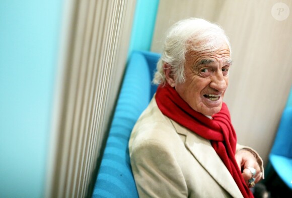 Jean-Paul Belmondo - A l'occasion du lancement de son nouveau livre "Mes recettes bonne humeur" (Editions du Cherche Midi), Luana Belmondo a réuni ses proches et amis épicuriens autour d'un Aperitivo concocté par le Chef Denny Imbroisi (Restaurant IDA) à Paris, le 13 Octobre 2016. © Dominique Jacovides/Bestimage