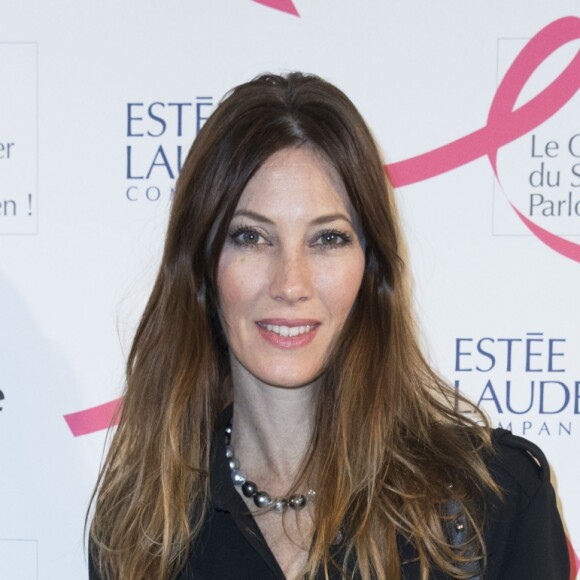 Mareva Galanter à la soirée de lancement "Octobre Rose" le 26 septembre 2016.