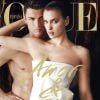 Cristiano Ronaldo et Irina Shayk en couverture du magazine Vogue Espagne Juin 2014.