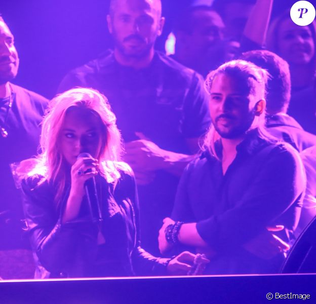Lindsay Lohan et son petit ami Dennis Papageorgiou - Lindsay Lohan à l'ouverture de son nouveau nightclub à Athènes en Grèce, le 15 octobre 2016