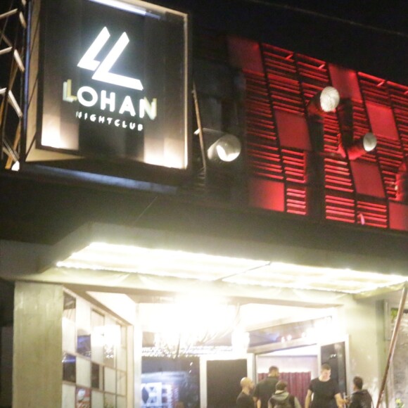 Image d'illustration du nouveau nightclub de Lindsay Lohan à Athènes en Grèce, le 15 octobre 2016