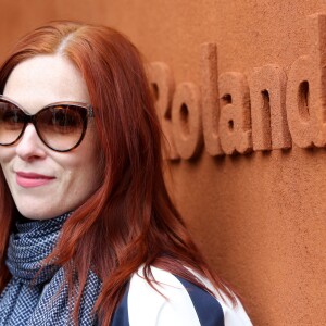 Audrey Fleurot - People au village des internationaux de France de tennis à Roland Garros à Paris 4 juin 2016. © Dominique Jacovides / Bestimage