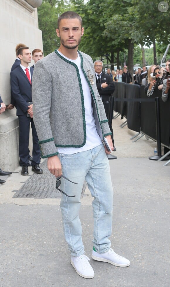 Baptiste Giabiconiau défilé de mode Haute-Couture automne-hiver 2016/2017 "Chanel" à Paris le 5 juillet 2016.