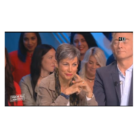"Touche pas à mon poste", le 18 octobre 2016 sur C8. Ici Isabelle Morini-Bosc.