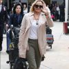 Kim Cattrall arrive à l'aéroport de Sydney, le 17 octobre 2016