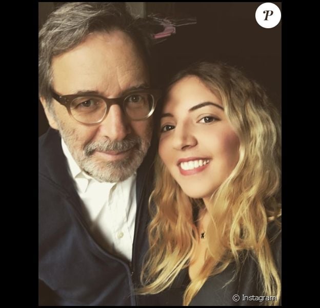 Raphaëlle Paolini et son père, Nonce Paolini (photo Instagram).