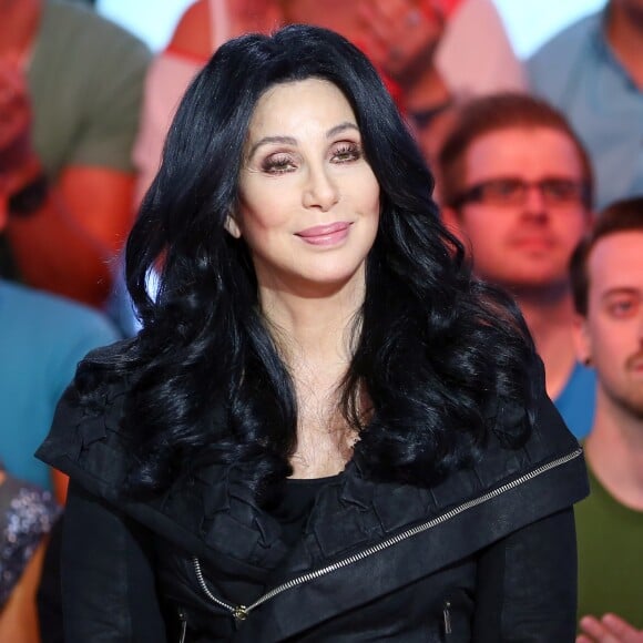 La chanteuse Cher - Exclusif - Emission "Touche pas mon poste" à Paris le 10 octobre 2013.