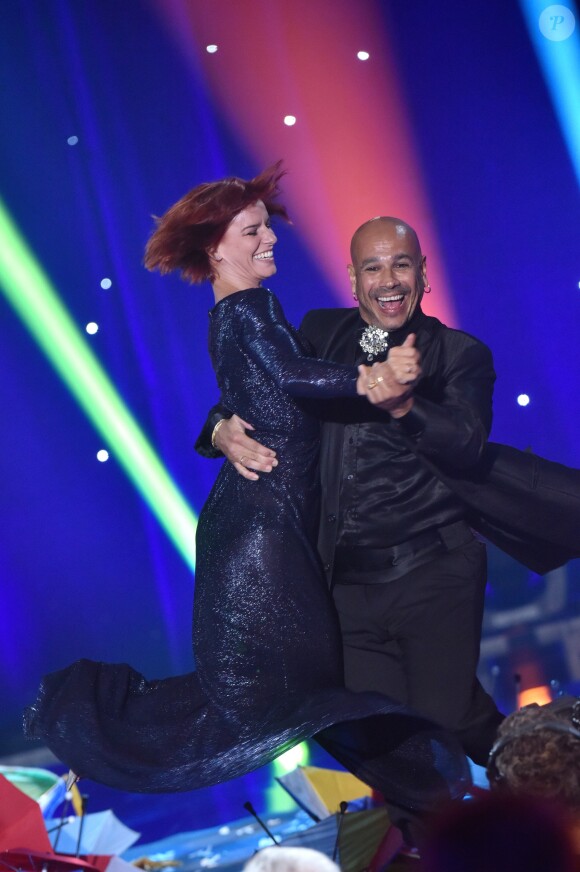 Exclusif - Fauve Hautot et Ernesto Planas - Enregistrement de l'émission "Le plus grand cabaret du monde" à La Plaine Saint-Denis, qui sera diffusée le 22 octobre 2016. Le 13 septembre 2016 © Giancarlo Gorassini / Bestimage