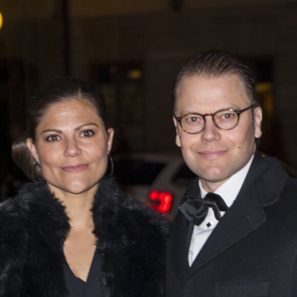 La princesse Victoria et le prince Daniel de Suède participaient au dîner du 100e anniversaire du groupe Investor AB au Grand Hotel à Stockholm le 15 octobre 2016