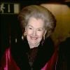 La comtesse Raine Spencer, belle-mère de Lady Di, en novembre 2004 à Londres.