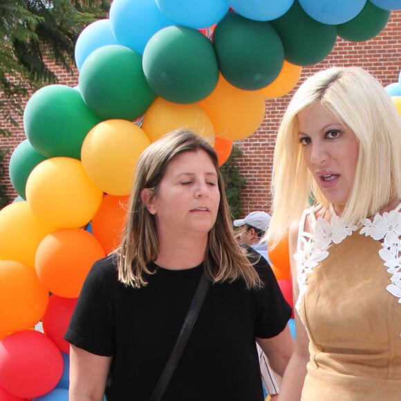 Tori Spelling - Levée de fonds pour la Elizabeth Glaser Pediatric AIDS Foundation's A Time For Heroes aux Smashbox Studios de Los Angeles, le 23 octobre 2016