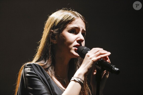 Marina Kaye en concert au théâtre Lino Ventura à Nice, le 18 novembre 2015.