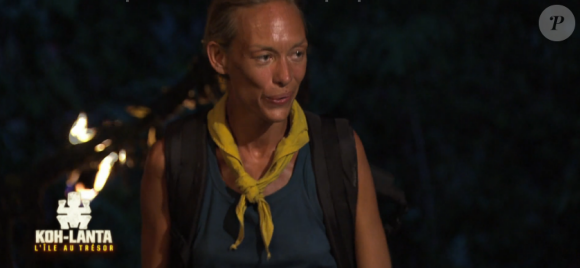 Alexandra éliminée - "Koh-Lanta, L'île au trésor", le 28 octobre 2016 sur TF1.