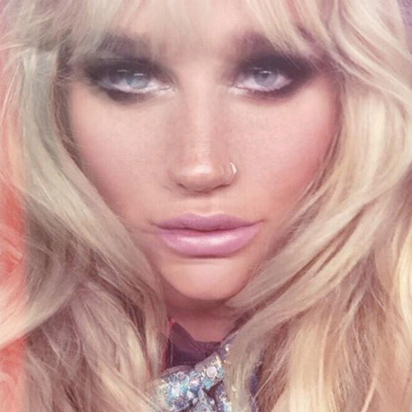 La chanteuse Kesha a publié une photo d'elle sur sa page Instagram au mois d'octobre 2016.
