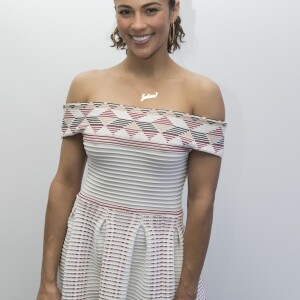 Paula Patton à la Conférence de presse avec les acteurs du film "Warcraft" à Los Angeles. Le 11 mai 2016