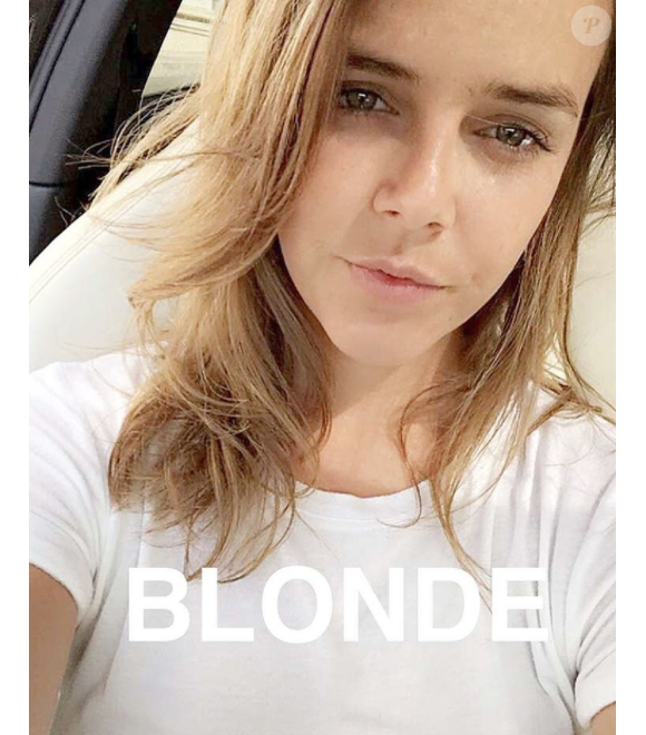 Pauline Ducruet s'essaye au blond, photo publiée en 2016 sur son compte Instagram.
