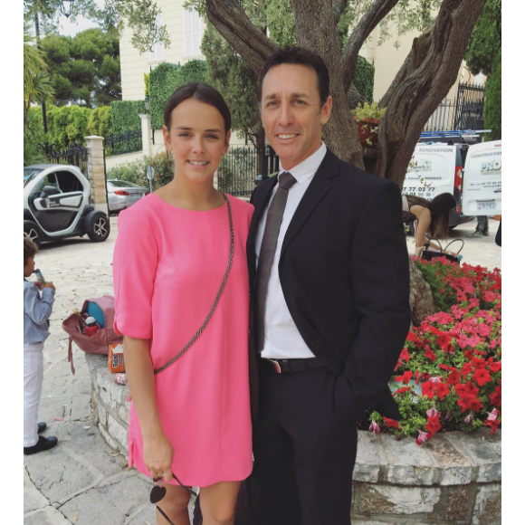 Pauline Ducruet et son père Daniel, photo publiée en 2016 sur son compte Instagram.