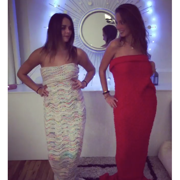 Pauline Ducruet fait la sirène avec son amie Alice lors d'Halloween 2016 à New York, photo publiée sur son compte Instagram.