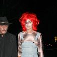 Johnny et Laeticia Hallyday - Soirée Halloween chez Kate Hudson à Los Angeles, le 28 octobre 2016