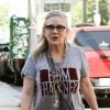 Carrie Fisher se promène à New York, le 3 août 2016.