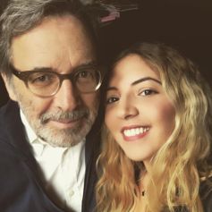 Raphaëlle Paolini et son père, Nonce Paolini (photo Instagram).