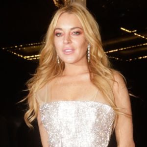 Lindsay Lohan à l'ouverture de son nouveau nightclub à Athènes en Grèce, le 15 octobre 2016