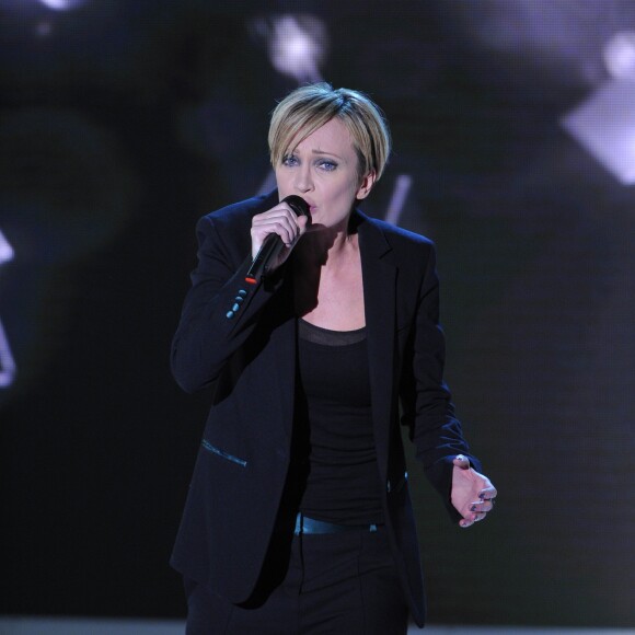 Patricia Kaas lors de l'Enregistrement de l'emission 'Vivement Dimanche' a Paris le 7 Novembre 2012.