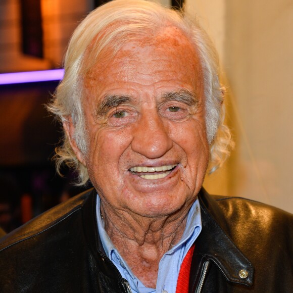 Jean-Paul Belmondo - Générale du spectacle "Ivo Livi ou Le destin d'Yves Montand" au théâtre de la Gaîté-Montparnasse à Paris, France, le 11 octobre 2016. © Coadic Guirec/Bestimage