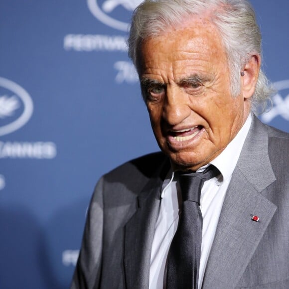 Jean-Paul Belmondo - Soirée à l'occasion des 70 ans du tout premier festival de Cannes à l'école des Beaux Arts à Paris, le 20 Septembre 2016. © Dominique Jacovides/Bestimage