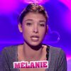 Mélanie - "Secret Story 10" sur NT1, le 7 novembre 2016.