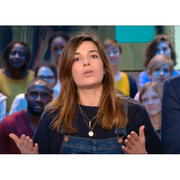 Ornella Fleury face à Nicolas Bedos le 7 novembre 2016 sur Canal+.