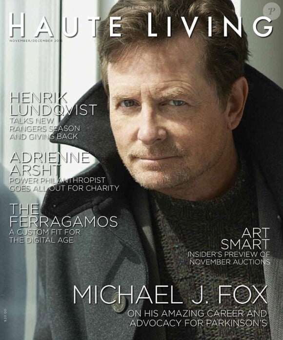 Couverture du magazine "Haute Living", édition de novembre/décembre 2016