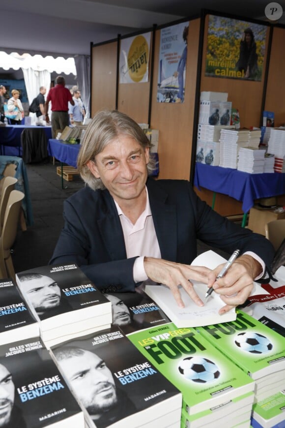 Gilles Verdez - Festival du Livre à Nice le 5 juin 2016.