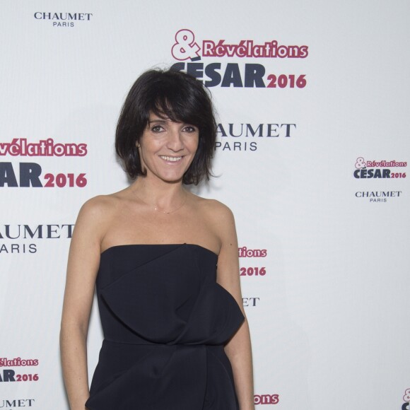 Florence Foresti à la Soirée des Révélations César 2016 dans les salons de la maison Chaumet place Vendôme à Paris, le 11 janvier 2016.