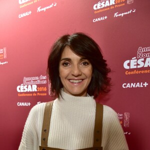 Florence Foresti (Maîtresse de cérémonie) à la Conférence de presse des nominations pour la 41ème cérémonie des César 2016 au Fouquet's à Paris le 27 janvier 2016. © Giancarlo Gorassini/Bestimage